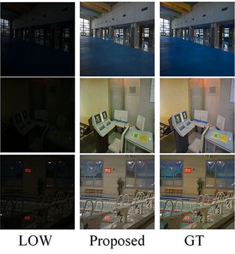 Result figure from: Single Image Low-Light Enhancement via a Dual-Path Generative Adversarial Network