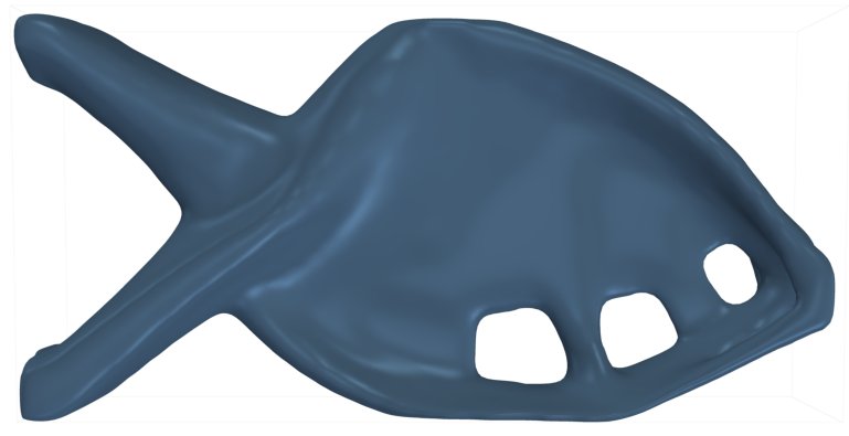 Result figure from: Matrix-Free 3D SIMP Topology Optimization with Fused Gather-GEMM-Scatter Kernels
